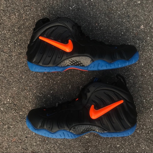 air foamposite pro knicks